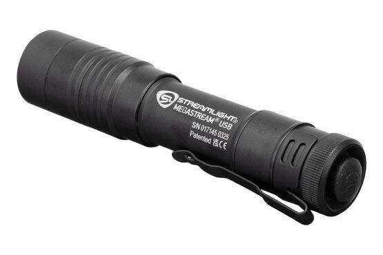 Streamlight Megastream USB-rechargeable flashlight.